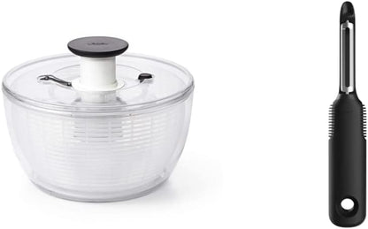 OXO Good Grips Large Salad Spinner + Swivel Peeler Bundle