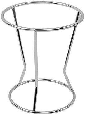 Confectionery Funnel Pancake Batter Dispenser with Stand Rack - 1000 ML Stainless Steel Cupcake Funnel - Pancake Maker Home Kitchen - 4 Cup DIY Baking Tool - (10” x 10.5” x 5.5”)