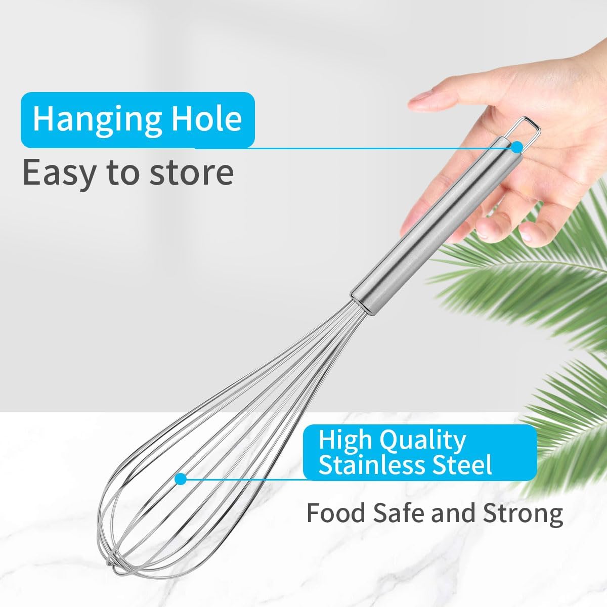 Whisk Set - 9”, 11”, 13” - Stainless Steel