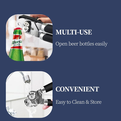 Can Opener Manual Heavy Duty, Hand Held Can Openers Manual Can Open