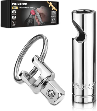 Socket Bottle Opener, 3/8 Inch Drive x 14 mm Socket, Gift for Men