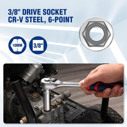 Socket Bottle Opener, 3/8 Inch Drive x 14 mm Socket, Gift for Men