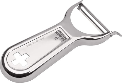 "Swiss Metallic" Julienne Cross Peeler, Silver