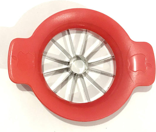 Apple Cutter Stainless Steel Fruit Slicer with 12 Sharp Serrated Blade Kitchen Utensils Gadgets for Apple Pear Potato Premium Divider Wedger