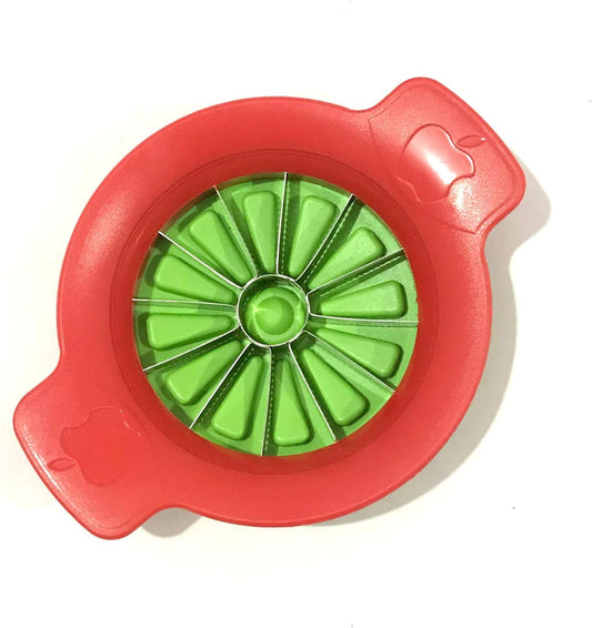 Apple Cutter Stainless Steel Fruit Slicer with 12 Sharp Serrated Blade Kitchen Utensils Gadgets for Apple Pear Potato Premium Divider Wedger