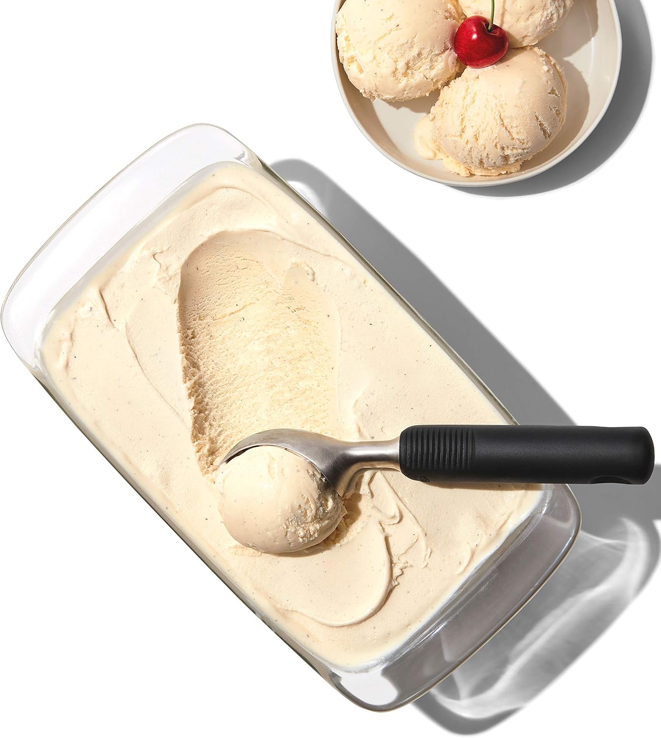 Good Grips Solid Stainless Steel Ice Cream Scoop