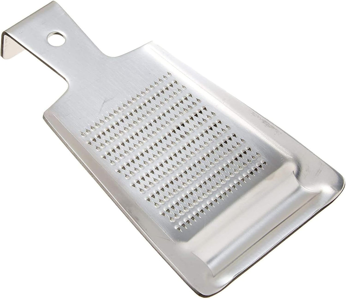 Mini Zesters & Graters HAGOITA RACKET - Versatile Kitchen Tool for Wasabi, Citrus, Ginger, Chocolate, Cheese, & More Premium Quality for Culinary Perfection, Stainless Steel