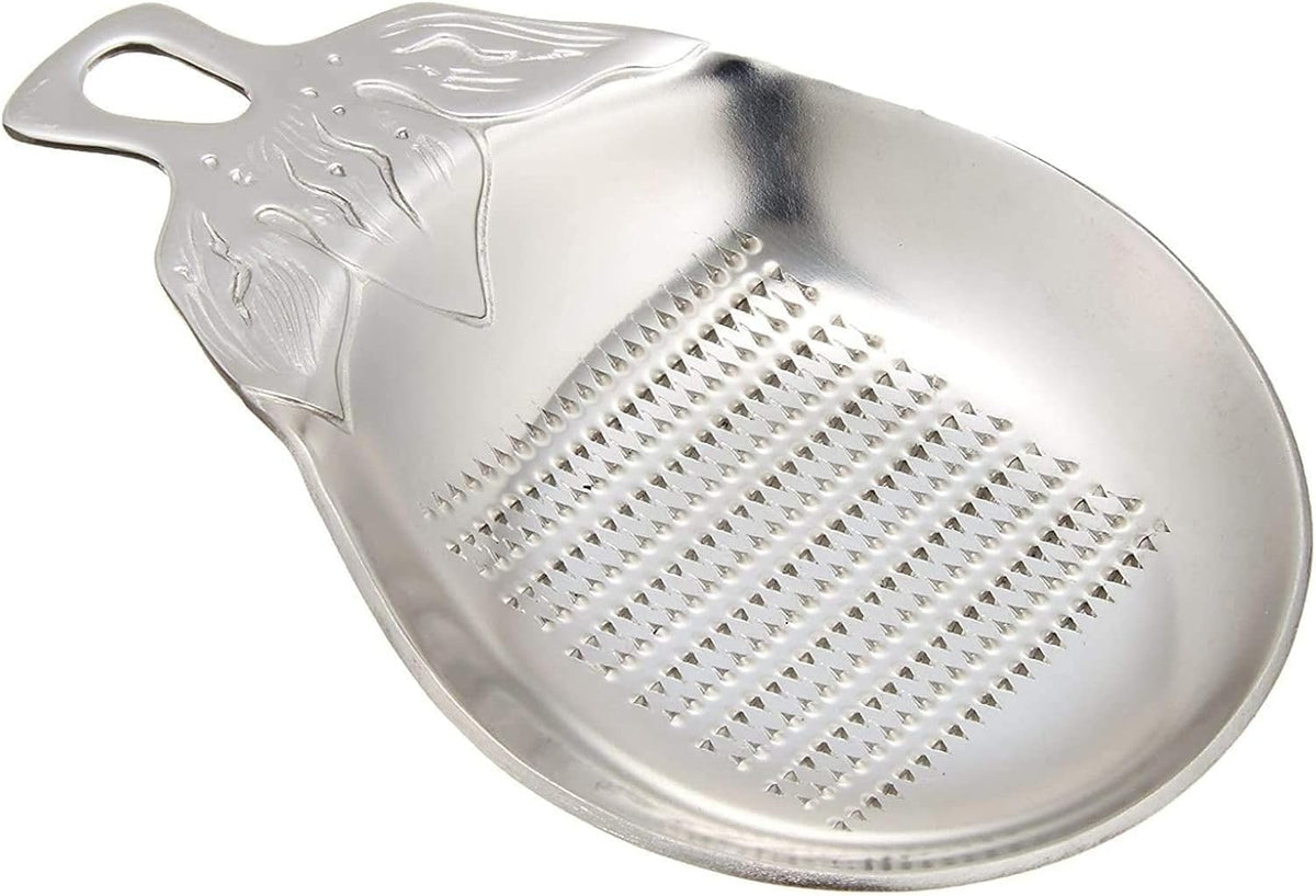 Mini Zesters & Graters HAGOITA RACKET - Versatile Kitchen Tool for Wasabi, Citrus, Ginger, Chocolate, Cheese, & More Premium Quality for Culinary Perfection, Stainless Steel
