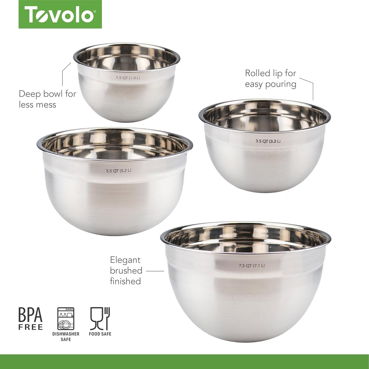 Bowl Mixing Stainless Steel
