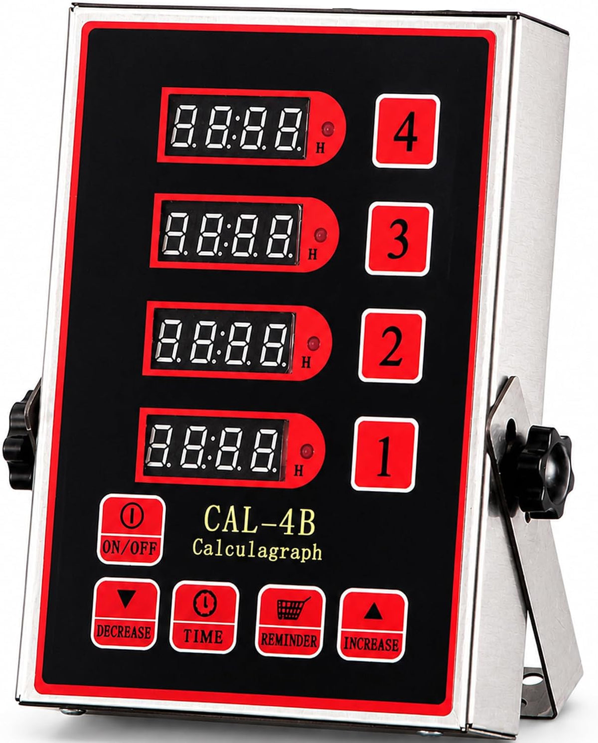 Commercial 8 Channels Digital Kitchen Timer, Calculagraph Fry Timer
