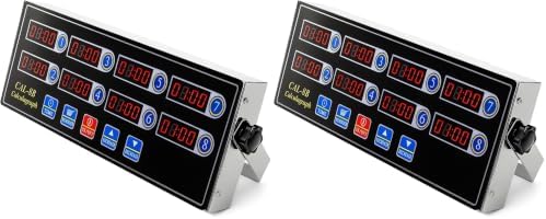 Commercial 8 Channels Digital Kitchen Timer, Calculagraph Fry Timer