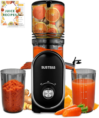 Juicer Machines with 5.3" Extra Wide Chute, Whole Fruits Vegetables