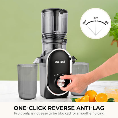 Juicer Machines with 5.3" Extra Wide Chute, Whole Fruits Vegetables