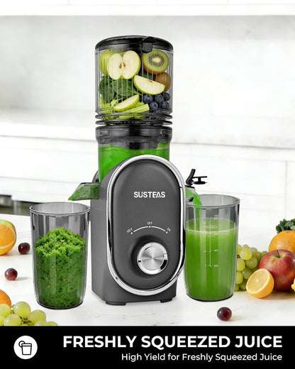 Juicer Machines with 5.3" Extra Wide Chute, Whole Fruits Vegetables