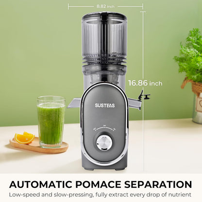 Juicer Machines with 5.3" Extra Wide Chute, Whole Fruits Vegetables