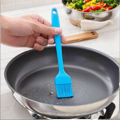 Pastry-Brush Basting-Brush for Cooking-Brush Silicone-Brush-Cooking Silicone-Basting-Brushs - Food-Brushs Large & Small (Set of2)