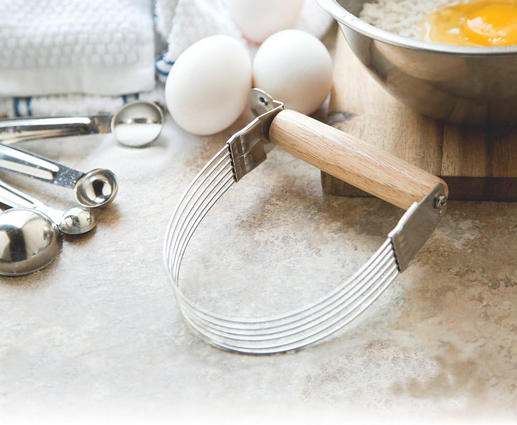 Fox Run 58544 Wire Pastry Blender 5" Steel and Wood