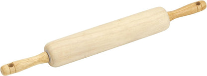 Classic Wooden Rolling Pin with Easy Roll Bearings