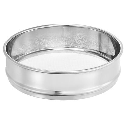 40 Mesh Lab Sieve, 8" Diameter Test Sieve 304 Stainless Steel Wire Cloth (0.45mm) for Industrial Laboratory - Colors A