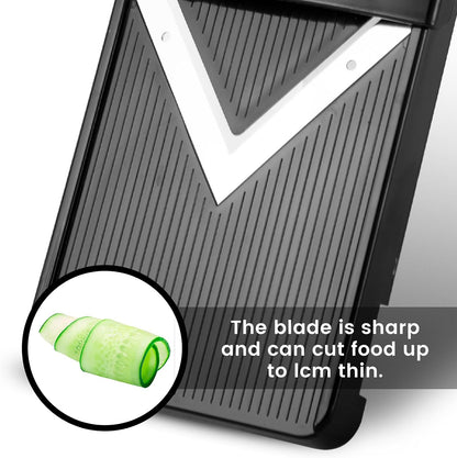 Cabbage Slicer Smart Ultra-Thin Julienne - 0.04 inch Professional Thin Sauerkraut Coleslaw Cutter Multifunctional Handheld Potato Cucumber Slicer Food Fruit Slicing Shredder