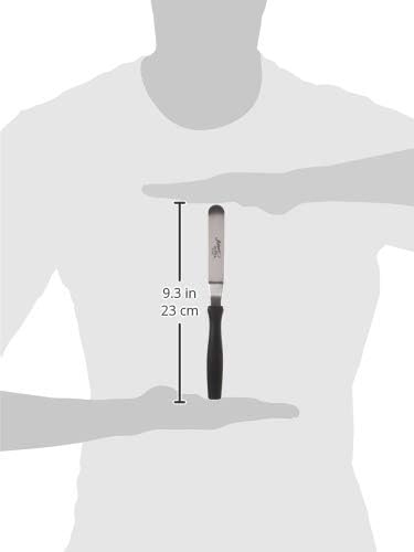 Ultra Offset Spatula with 4.25" x 0.75" Stainless Steel Blade, 4½", Silver