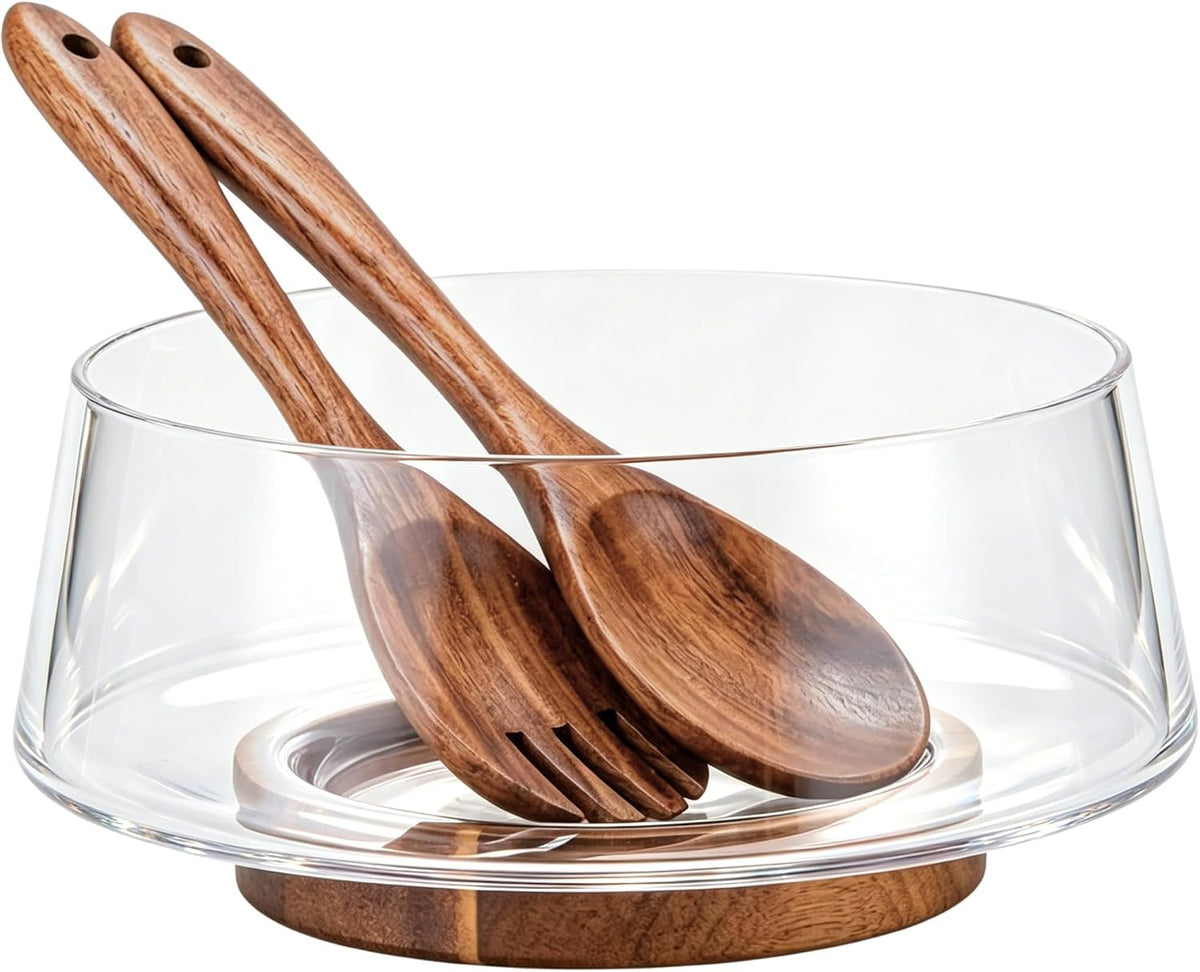 Acacia Salad Servers, 10-inch, Set of 2