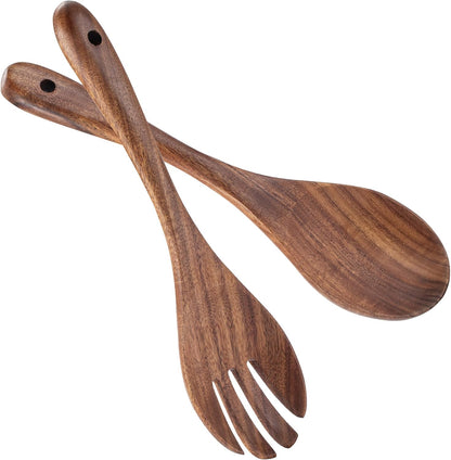 Acacia Salad Servers, 10-inch, Set of 2