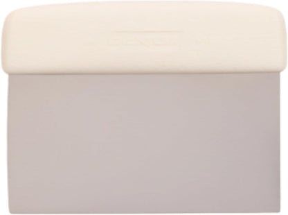 Sani-Safe 6" x 3" Dough Cutter & Bench Scraper | Carbon Steel Blade with Ergonomic Grip | NSF Certified | Cuts, Divides & Scrapes Dough, Flour & Debris | 2562O1