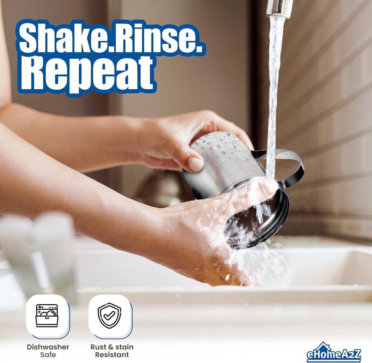 Stainless Steel Dredge Shaker Ideal For Salt, Spice, Sugar, Flour (1, 10 oz)