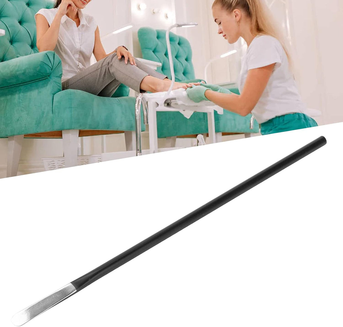 Corn Remover Tool, Pedicure Tools for Feet, Stainless Steel Pedicure Knife for Toes with Non Slip Handle for Peels