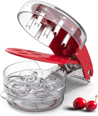 Cherry Pitter Cherry Pitter Tool Remove 6 pits/time-Red