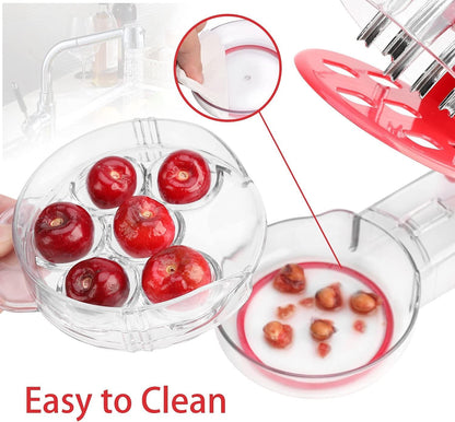 Cherry Pitter Cherry Pitter Tool Remove 6 pits/time-Red
