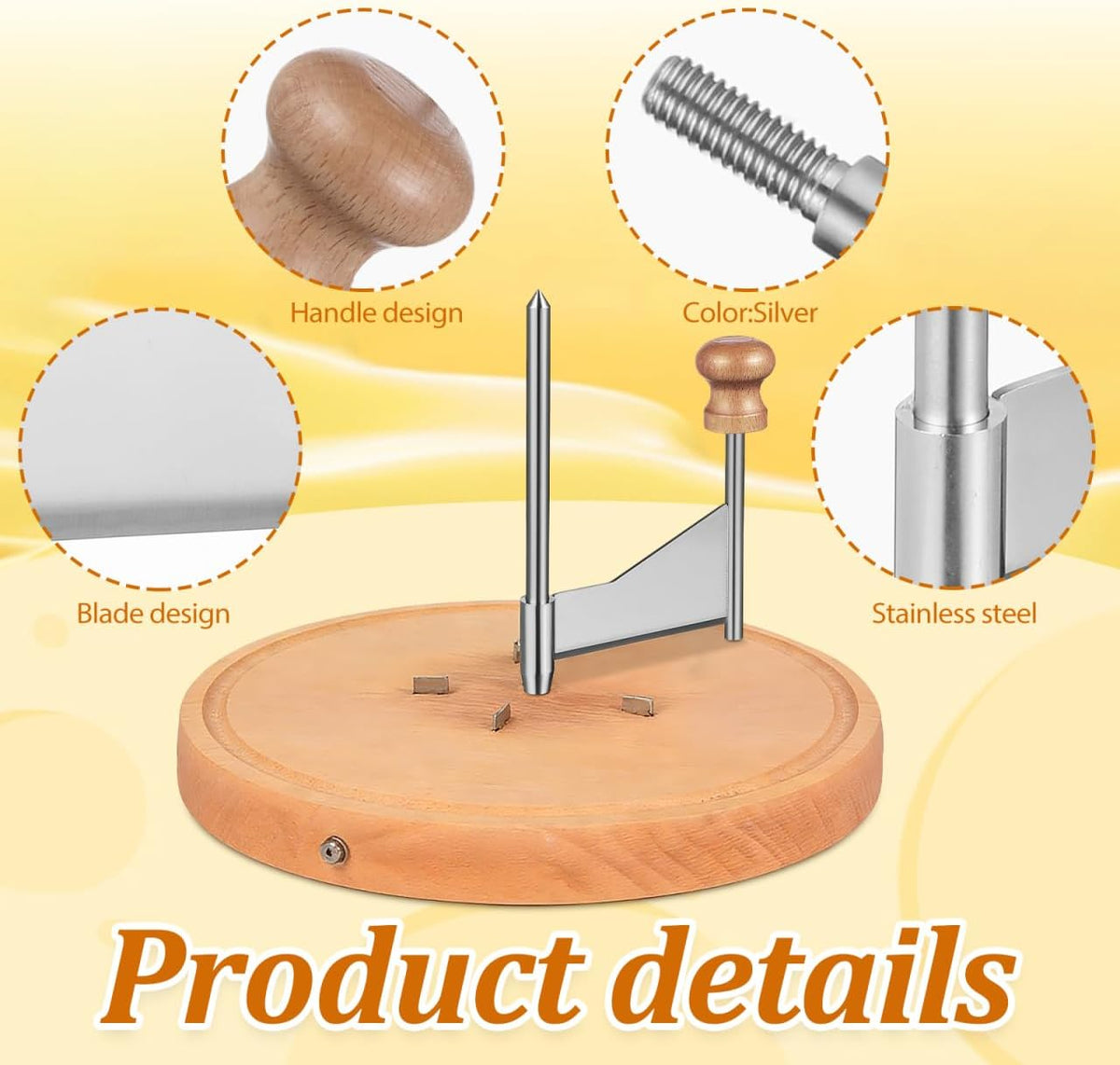 Cheese Grater Cutter with Handle Manual Handheld Cheese Shaver for Cucumbers Carrots Melon and Potato 5.70 X 3.54 X 0.98 in Kitchen Tool