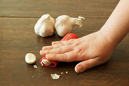Silicone Garlic Peeler Roller Tube – Effortless Garlic Skin Remover