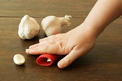 Silicone Garlic Peeler Roller Tube – Effortless Garlic Skin Remover