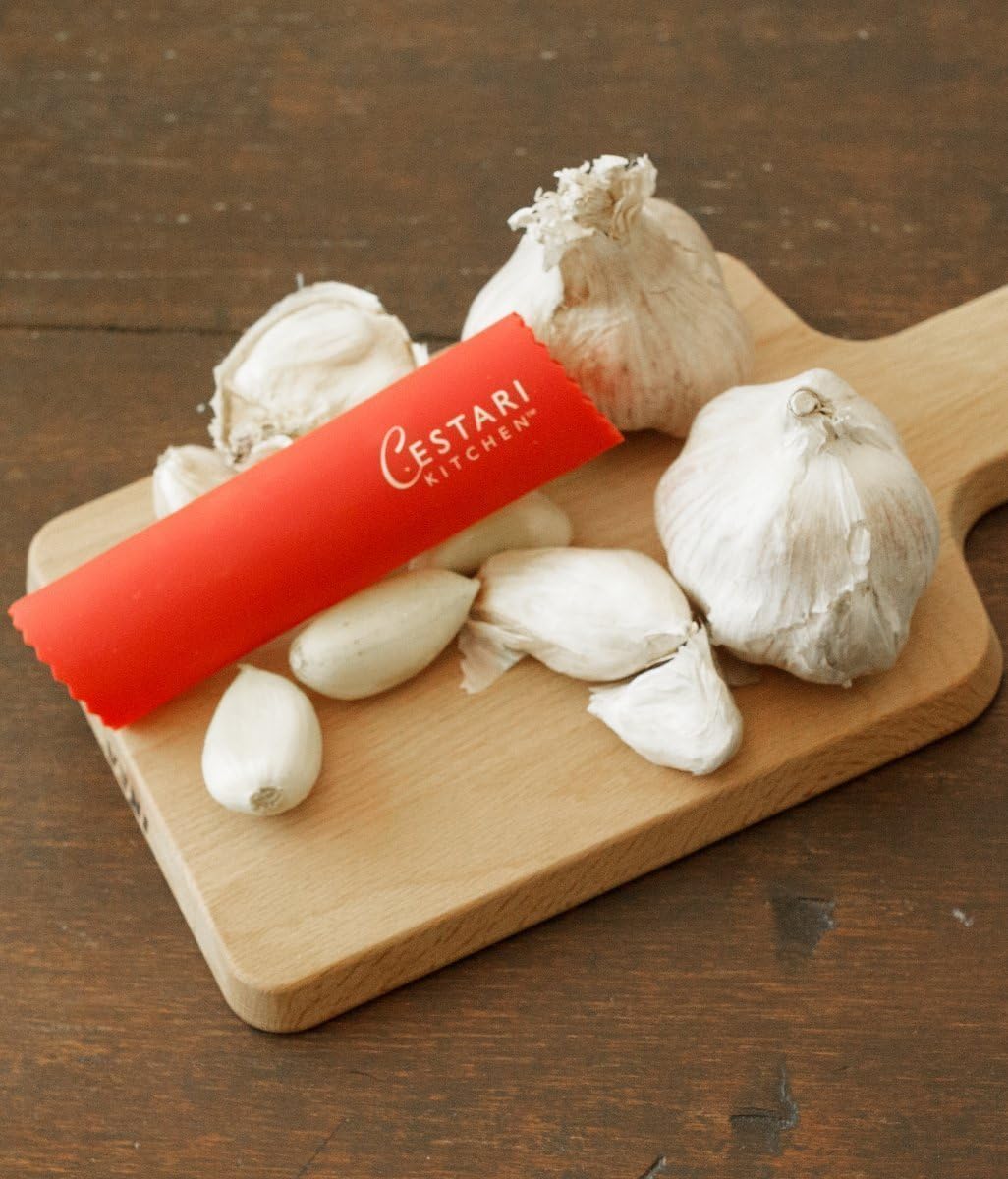 Silicone Garlic Peeler Roller Tube – Effortless Garlic Skin Remover