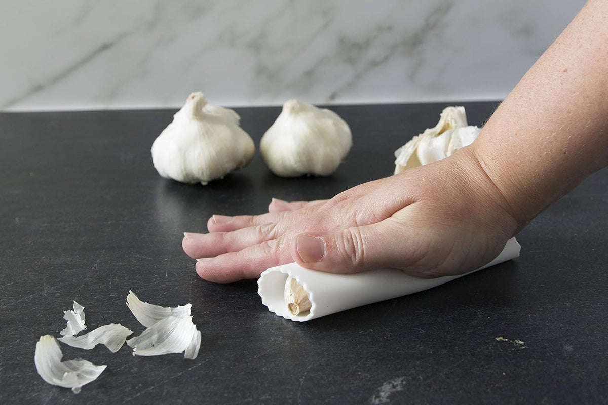 Silicone Garlic Peeler Roller Tube – Effortless Garlic Skin Remover