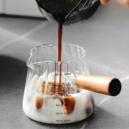 2Pcs Espresso Shot Glass,6oz Espresso Cups