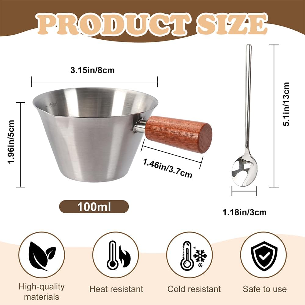 2Pcs Espresso Shot Glass,6oz Espresso Cups