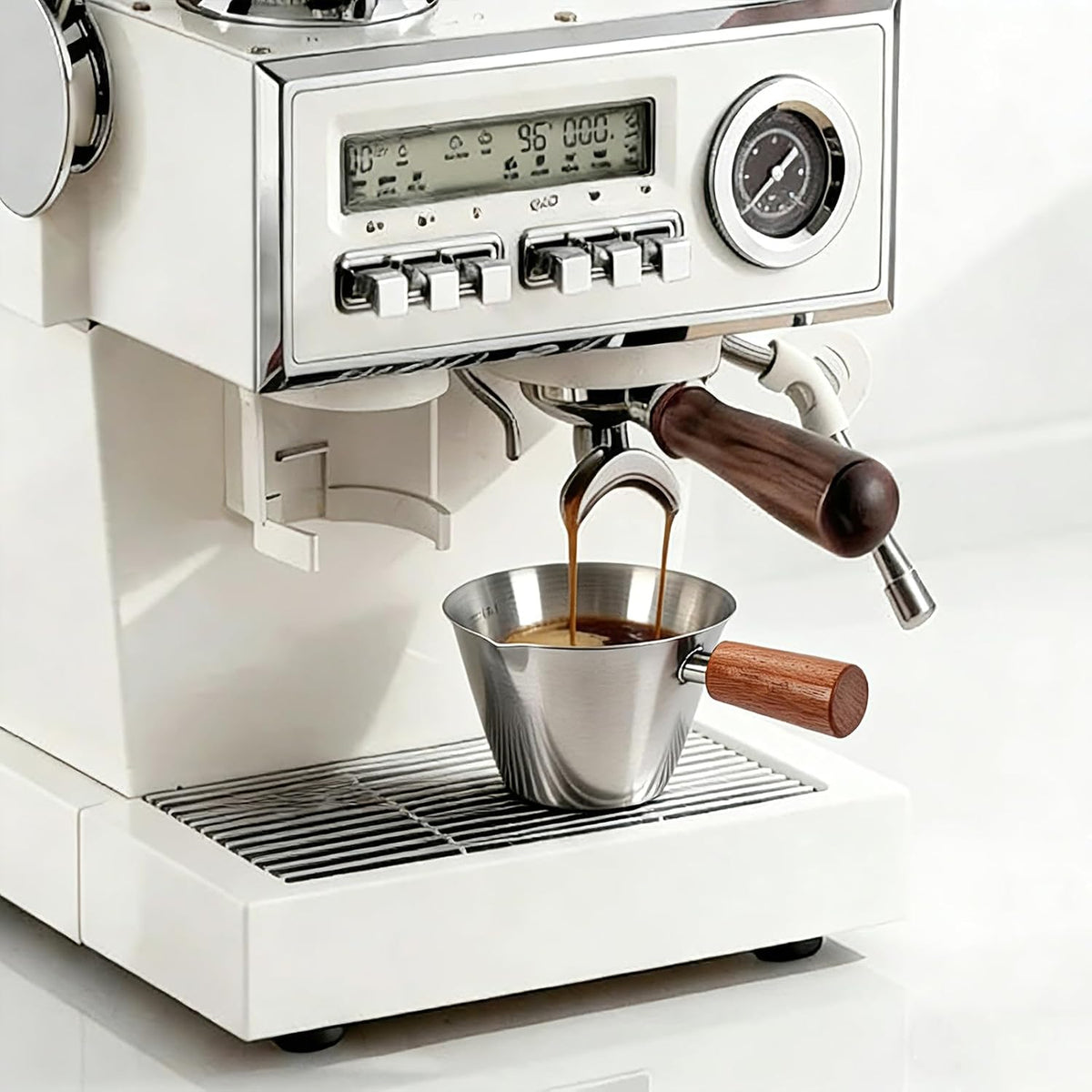 2Pcs Espresso Shot Glass,6oz Espresso Cups