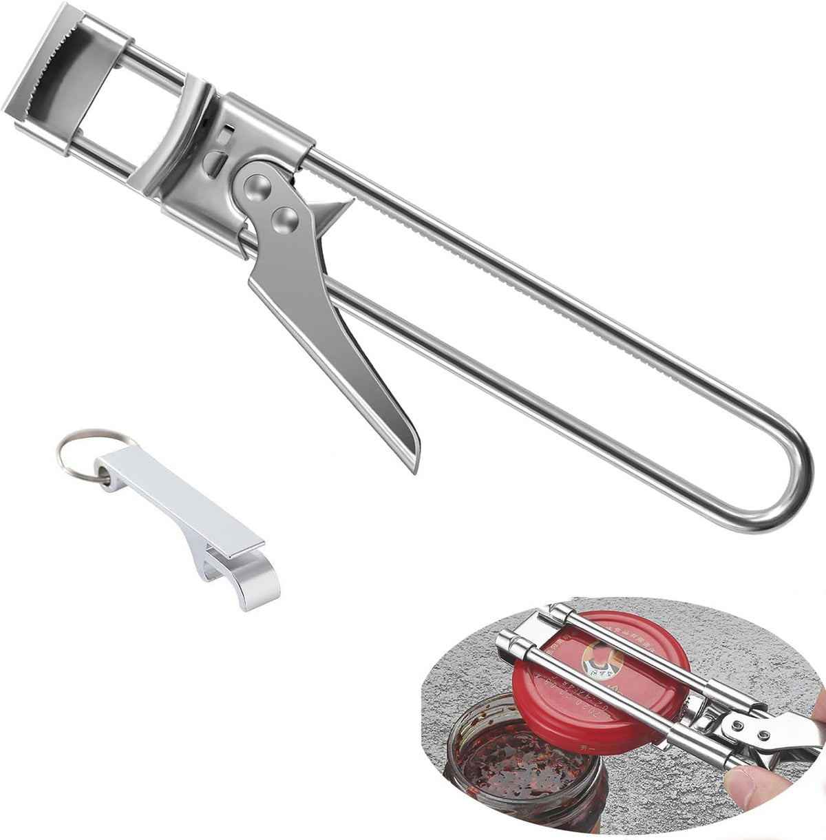 Can Opener Adjustable Jar Openers for Seniors Kitchen Accessories