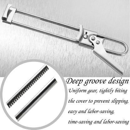 Can Opener Adjustable Jar Openers for Seniors Kitchen Accessories