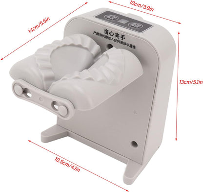 Dumpling Maker Press, Household Automatic Dumpling Maker Mould with Spoon and Brush for Home Kitchen Restaurant, Quick Dumpling Empanadas Pierogi Maker Tools for Wrapper Dough Pie