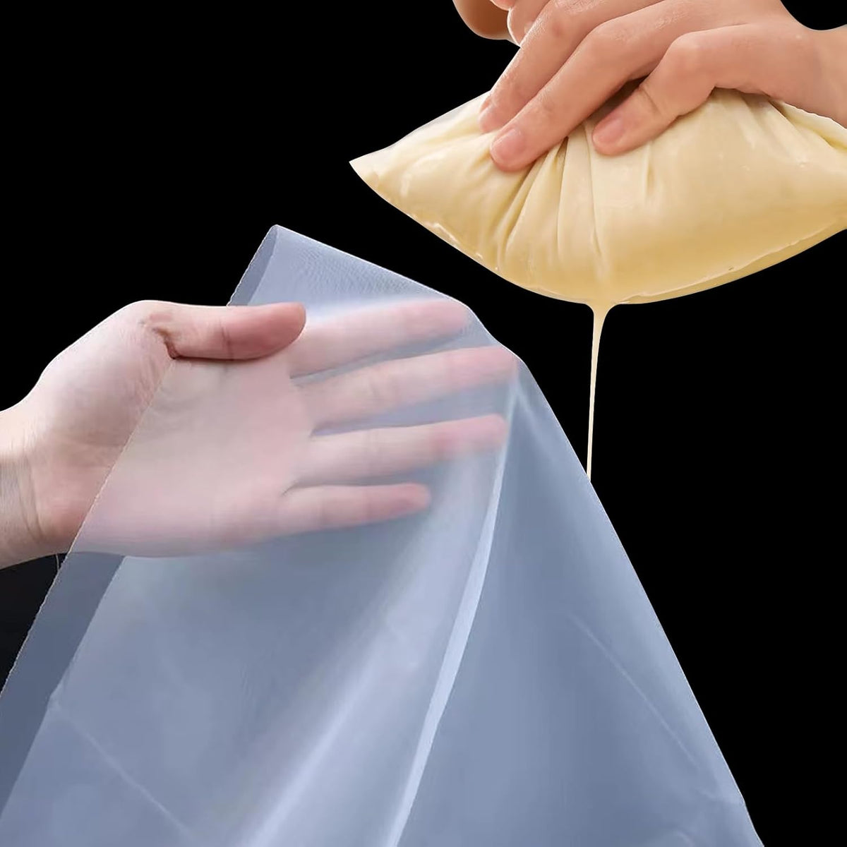 Nylon Mesh Fabric, Fine Filter Screen (1m x 1m) (200 mesh)