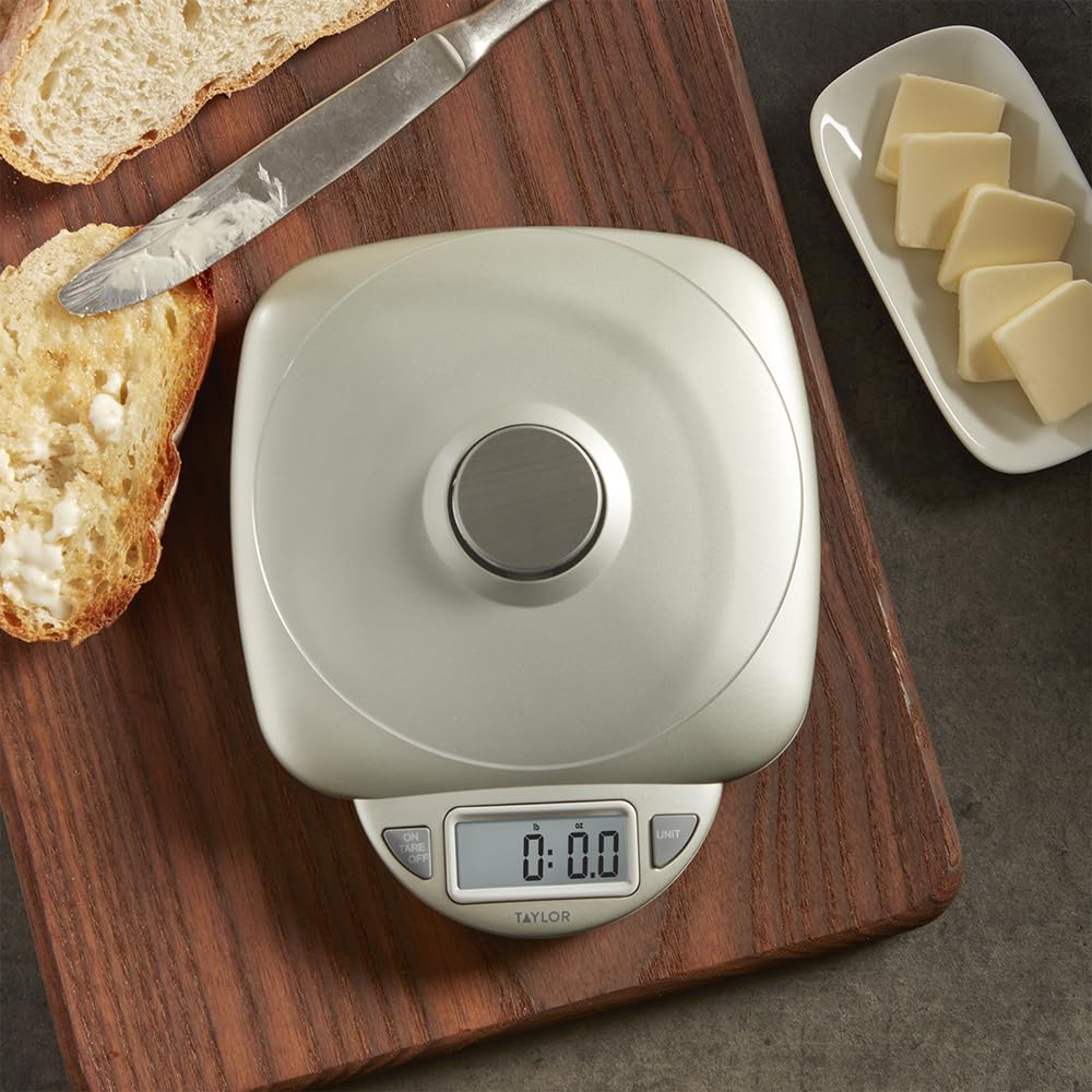 Digital Glass Surface Kitchen Scale - 11 lb Max Capacity