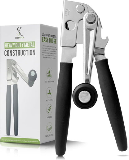 Commercial Heavy Duty Manual Can Opener with Hand Crank