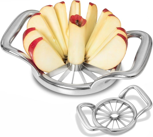 5.5 Inch Extra Large 16-Slice Apple Corer, Heavy Duty Divider Wedger Cutter