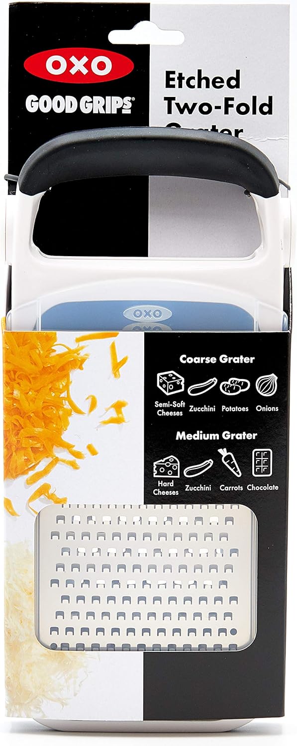 Good Grips Two-Fold Etched Grater