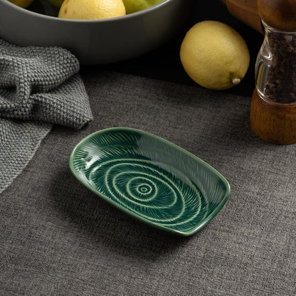 Ceramic Spoon Rest for Stove Top, Spoon Holder for Kitchen Counter | Works as a coffee spoon rest and utensil rest for ladles, spatulas and stirrers, fitting daily use and housewarming gifts.