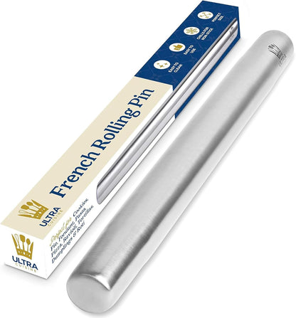 French Rolling Pin for Baking – Dough Roller with Measurement